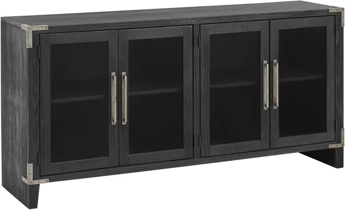 Aspenhome Quincy 66″ Console in Vintage Black WMJ1240-VBK