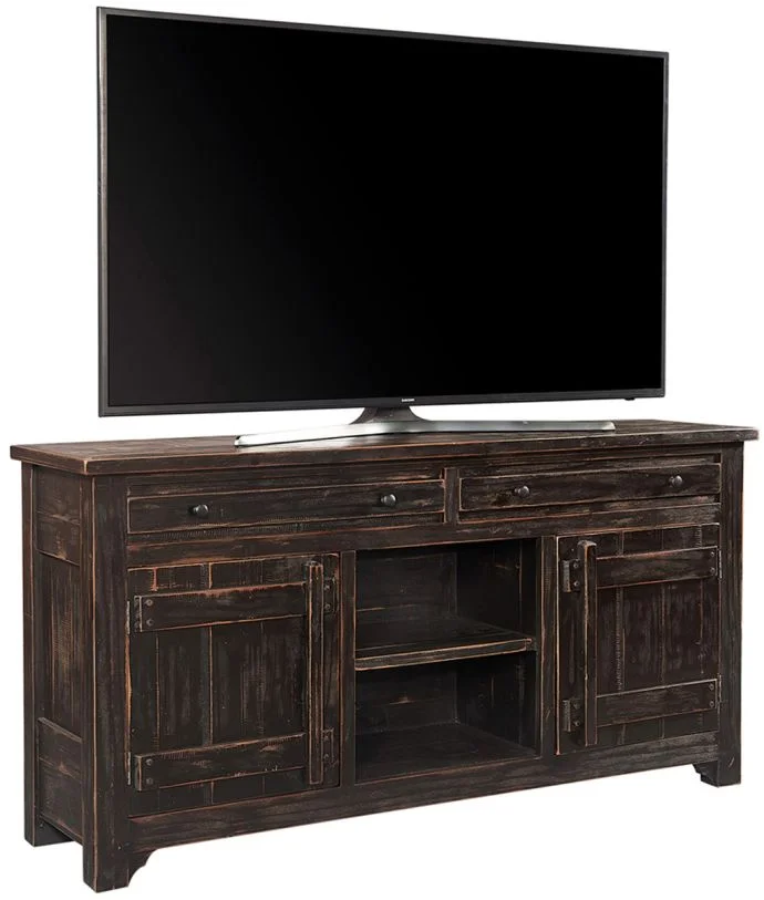 Aspenhome Reeds Farm 66″ Console in Weathered Black I358-264-WBK