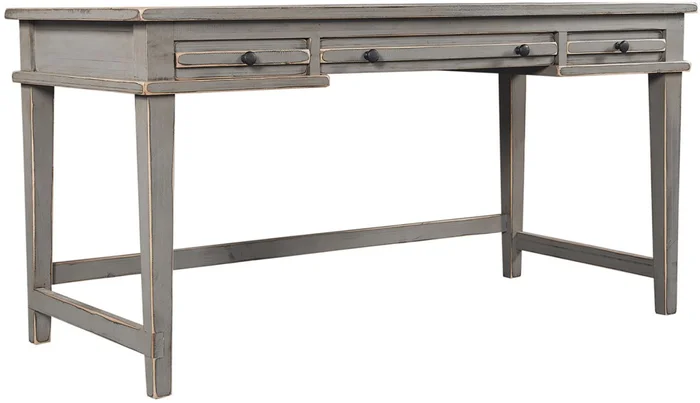 Aspenhome Reeds Farm Writing Desk in Weathered Grey I358-360WD-WGY