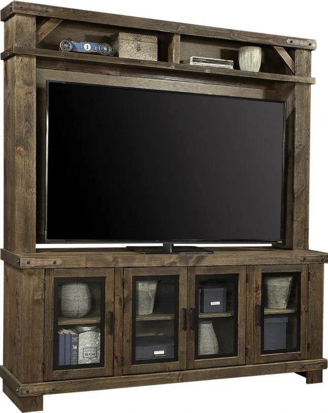 Aspenhome Sawyer 78″Console and Hutch in Brindle WDO1250-BDL;WDO1250H-BDL EST SHIP TIME IS 2 WEEKS
