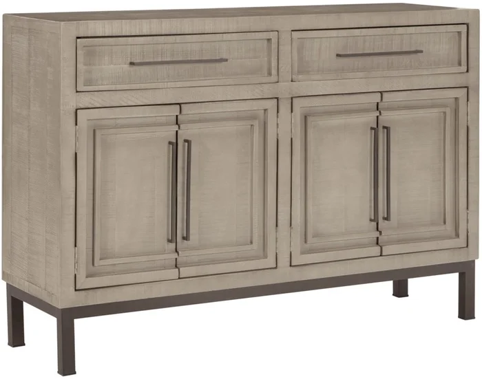 Aspenhome Zander 57″ Highboy Console in Ancient Stone I310-257-STO