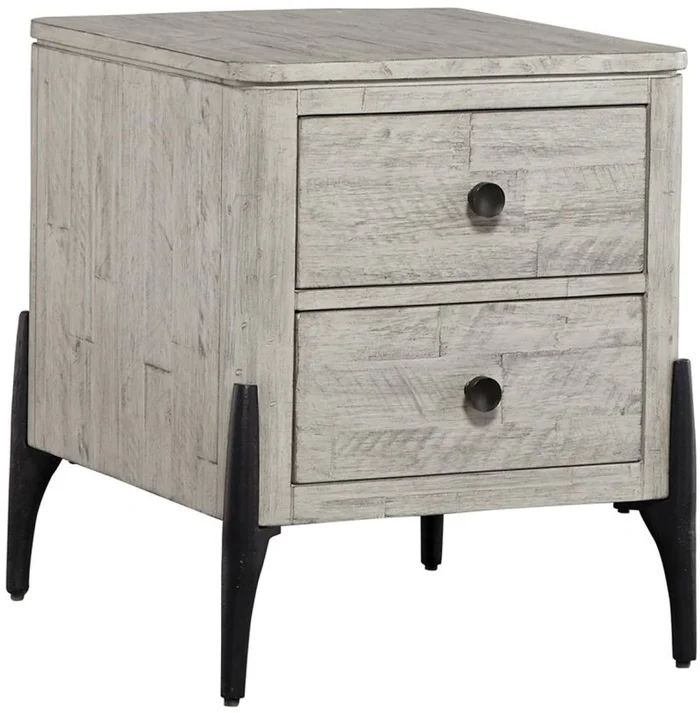 Aspenhome Zane End Table in Parchment I256-9140