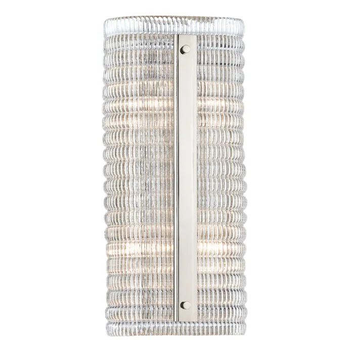 Athens 4-Light Wall Sconce in Polished Nickel 7L x 7W x 15.75H