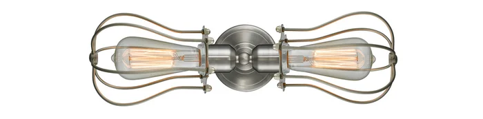 Austere LED Bath Vanity in Brushed Satin Nickel (405|900-2W-SN-CE513-SN-LED)