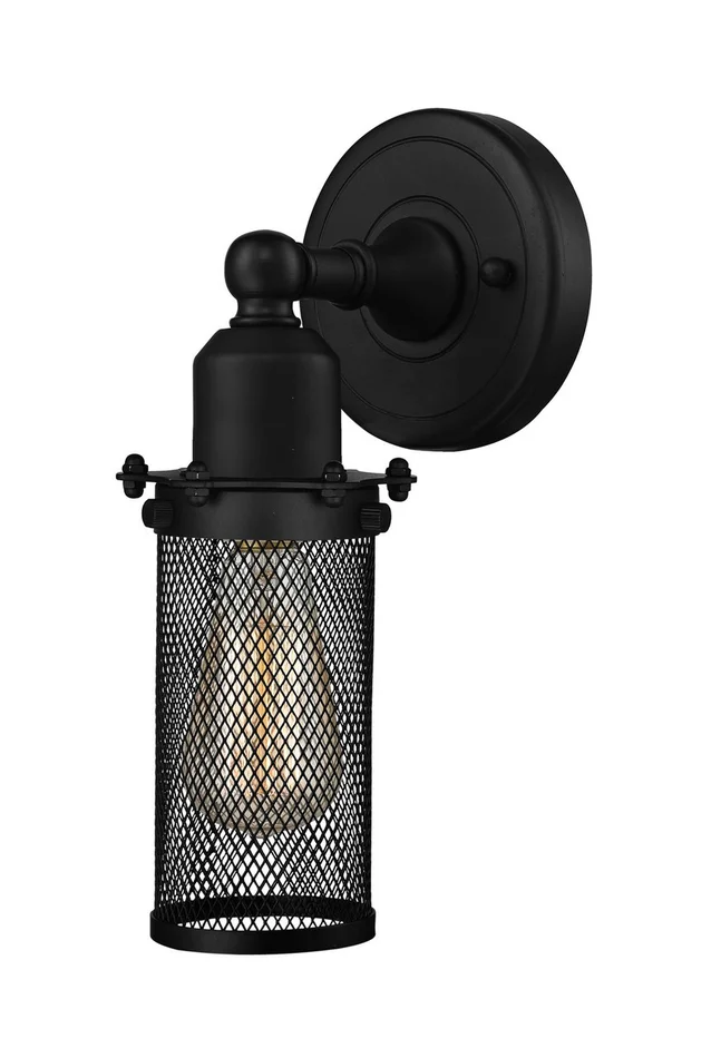 Austere LED Wall Sconce in Matte Black (405|900-1W-BK-CE219-BK-LED)