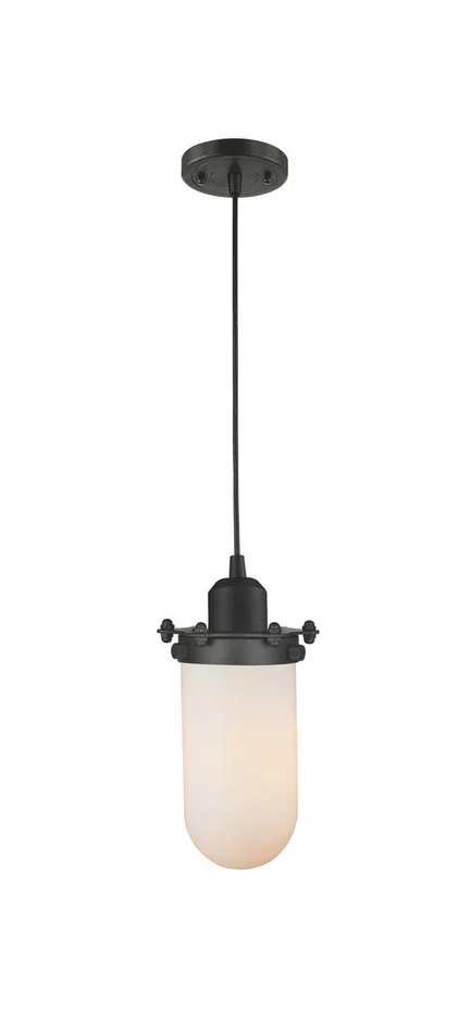 Austere One Light Mini Pendant in Oil Rubbed Bronze (405|900-1P-OB-CE231-OB-W)