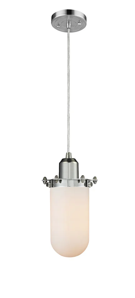 Austere One Light Mini Pendant in Polished Chrome (405|900-1P-PC-CE231-PC-W)