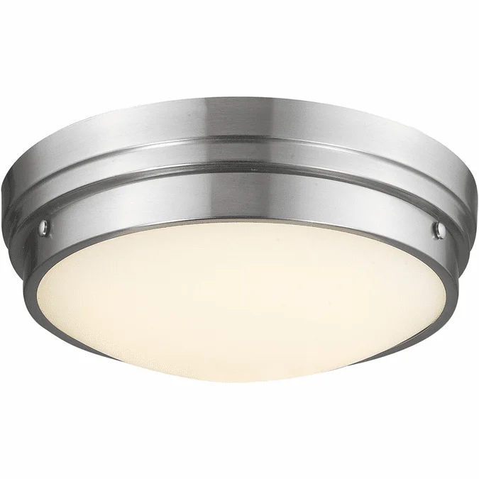 Avenue Lighting HF1161-BN Cermack St. Contemporary Brushed Nickel LED 17″ Overhead Light Fixture