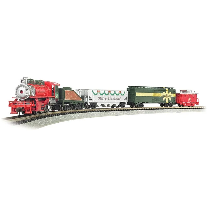 Bachmann N Scale Merry Christmas Express Train Set