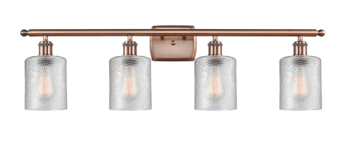 Ballston Four Light Bath Vanity in Antique Copper (405|516-4W-AC-G112)
