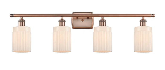 Ballston Four Light Bath Vanity in Antique Copper (405|516-4W-AC-G341)