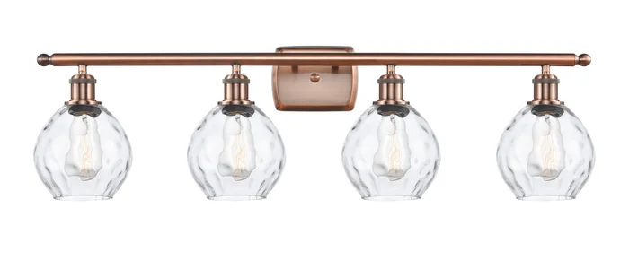 Ballston Four Light Bath Vanity in Antique Copper (405|516-4W-AC-G362)