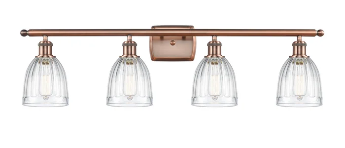 Ballston Four Light Bath Vanity in Antique Copper (405|516-4W-AC-G442)