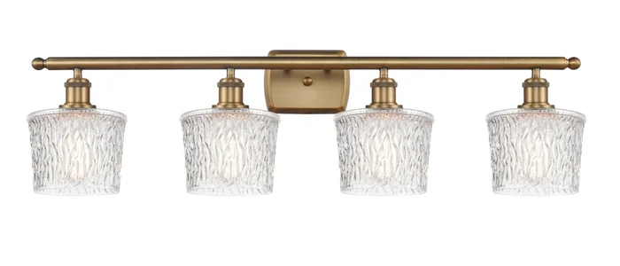 Ballston Four Light Bath Vanity in Brushed Brass (405|516-4W-BB-G402)