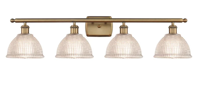 Ballston Four Light Bath Vanity in Brushed Brass (405|516-4W-BB-G422)