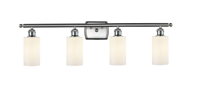 Ballston Four Light Bath Vanity in Brushed Satin Nickel (405|516-4W-SN-G801)