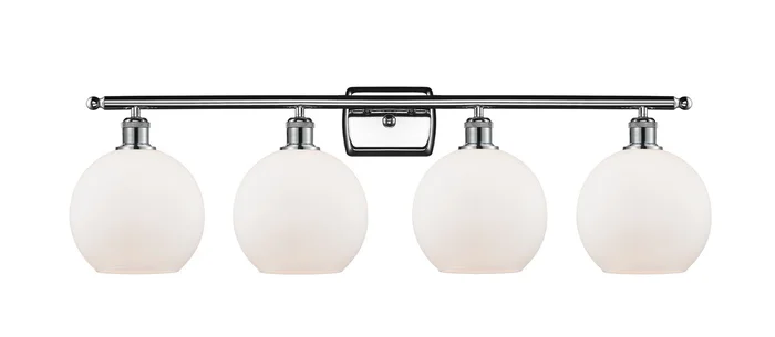 Ballston Four Light Bath Vanity in Polished Chrome (405|516-4W-PC-G121-8)