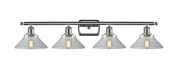 Ballston Four Light Bath Vanity in Polished Chrome (405|516-4W-PC-G132)