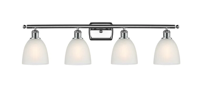 Ballston Four Light Bath Vanity in Polished Chrome (405|516-4W-PC-G381)