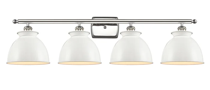 Ballston Four Light Bath Vanity in Polished Nickel (405|516-4W-PN-M14-W)