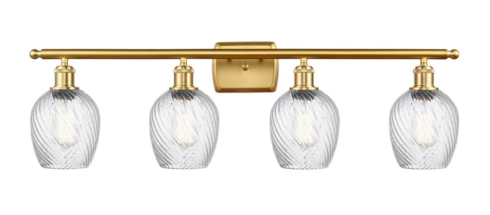 Ballston Four Light Bath Vanity in Satin Gold (405|516-4W-SG-G292)