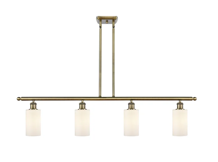 Ballston Four Light Island Pendant in Antique Brass (405|516-4I-AB-G801)