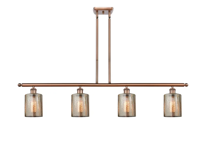 Ballston Four Light Island Pendant in Antique Copper (405|516-4I-AC-G116)