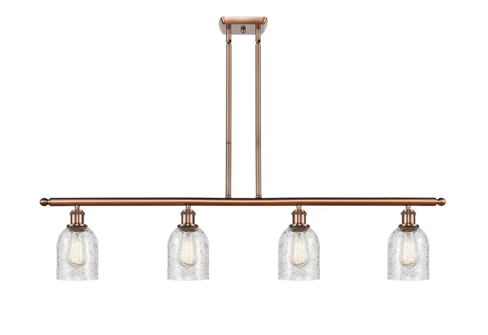 Ballston Four Light Island Pendant in Antique Copper (405|516-4I-AC-G259)