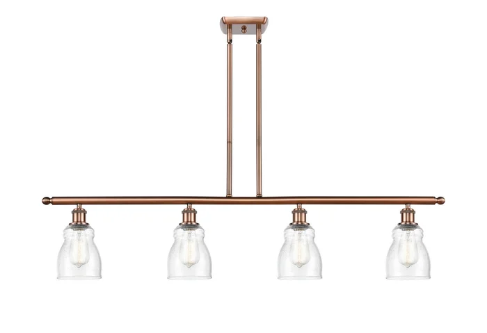 Ballston Four Light Island Pendant in Antique Copper (405|516-4I-AC-G394)