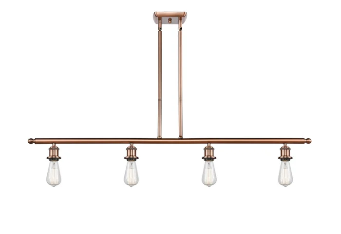 Ballston Four Light Island Pendant in Antique Copper (405|516-4I-AC)