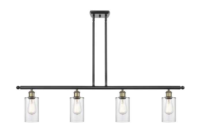 Ballston Four Light Island Pendant in Black Antique Brass (405|516-4I-BAB-G802)