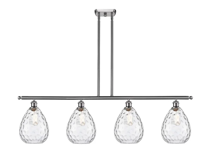Ballston Four Light Island Pendant in Brushed Satin Nickel (405|516-4I-SN-G372)