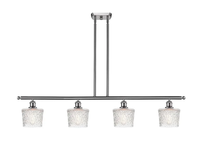 Ballston Four Light Island Pendant in Brushed Satin Nickel (405|516-4I-SN-G402)