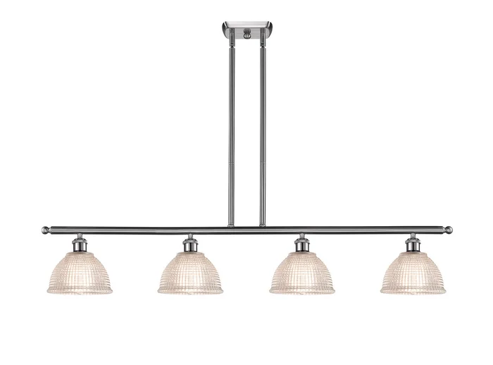 Ballston Four Light Island Pendant in Brushed Satin Nickel (405|516-4I-SN-G422)