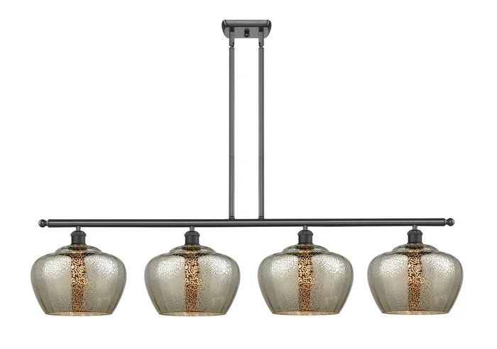 Ballston Four Light Island Pendant in Brushed Satin Nickel (405|516-4I-SN-G92-L)