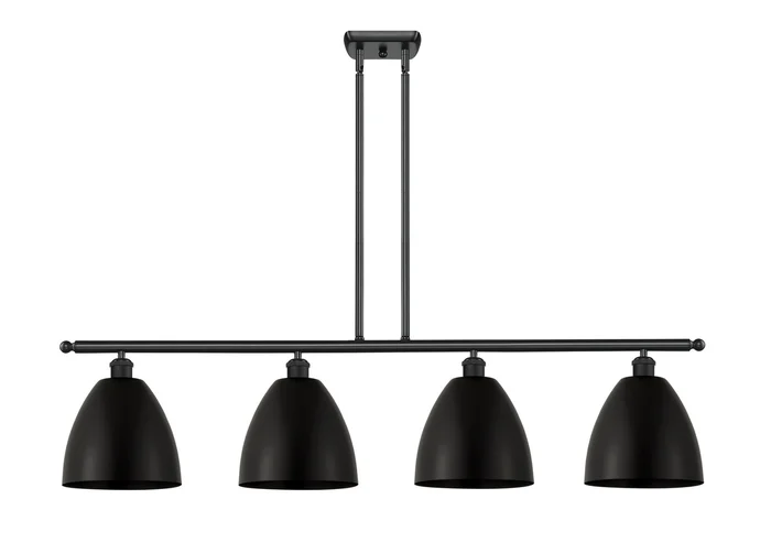 Ballston Four Light Island Pendant in Matte Black (405|516-4I-BK-MBD-9-BK)