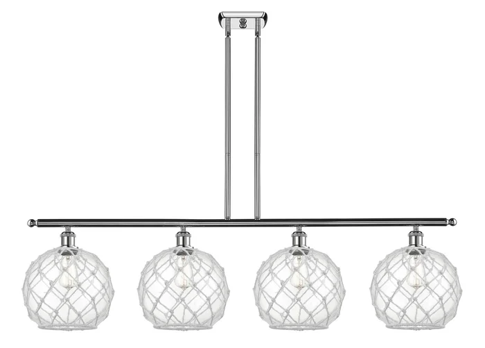 Ballston Four Light Island Pendant in Polished Chrome (405|516-4I-PC-G122-10RW)