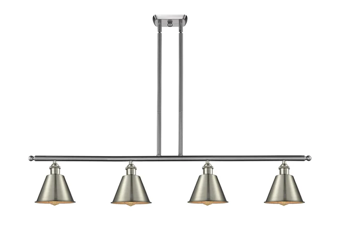 Ballston Four Light Island Pendant in Polished Chrome (405|516-4I-PC-G247)