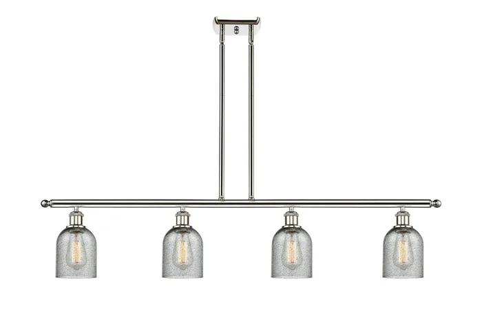 Ballston Four Light Island Pendant in Polished Nickel (405|516-4I-PN-G257)