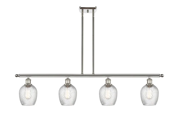 Ballston Four Light Island Pendant in Polished Nickel (405|516-4I-PN-G292)