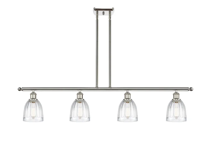 Ballston Four Light Island Pendant in Polished Nickel (405|516-4I-PN-G442)