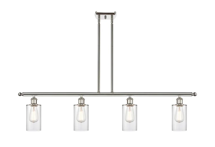Ballston Four Light Island Pendant in Polished Nickel (405|516-4I-PN-G802)