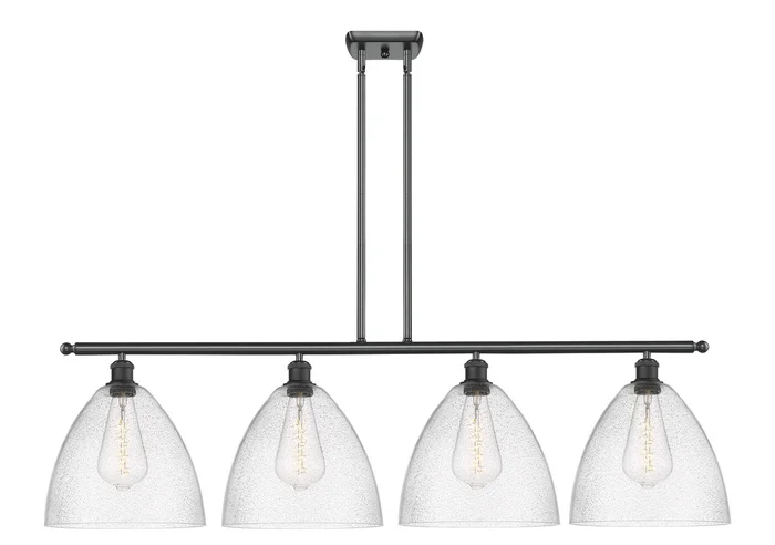 Ballston Four Light Island Pendant in Polished Nickel (405|516-4I-PN-GBD-121)