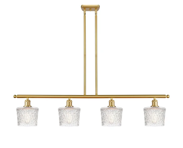 Ballston Four Light Island Pendant in Satin Gold (405|516-4I-SG-G402)