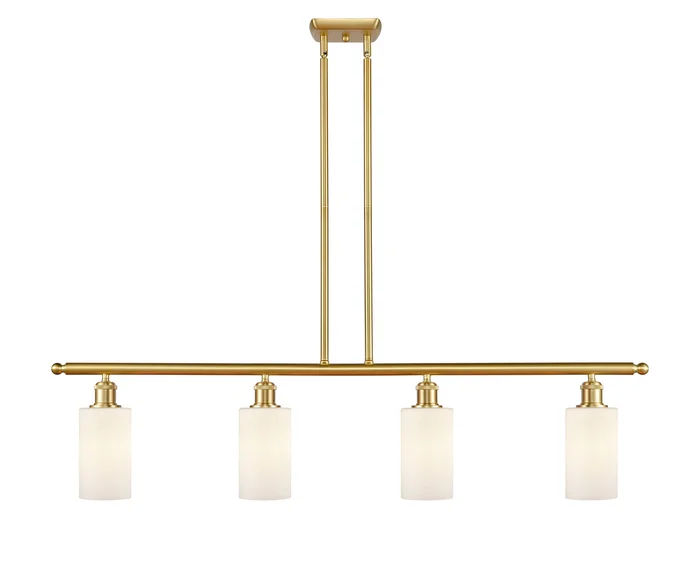 Ballston Four Light Island Pendant in Satin Gold (405|516-4I-SG-G801)