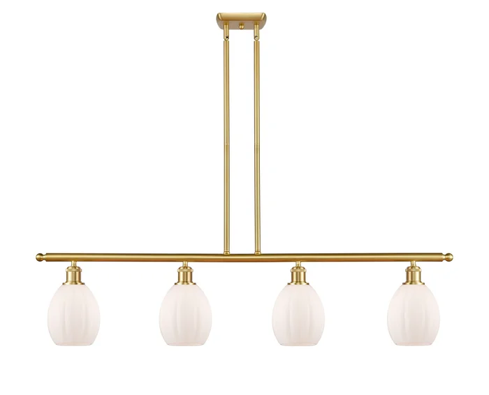Ballston Four Light Island Pendant in Satin Gold (405|516-4I-SG-G81)
