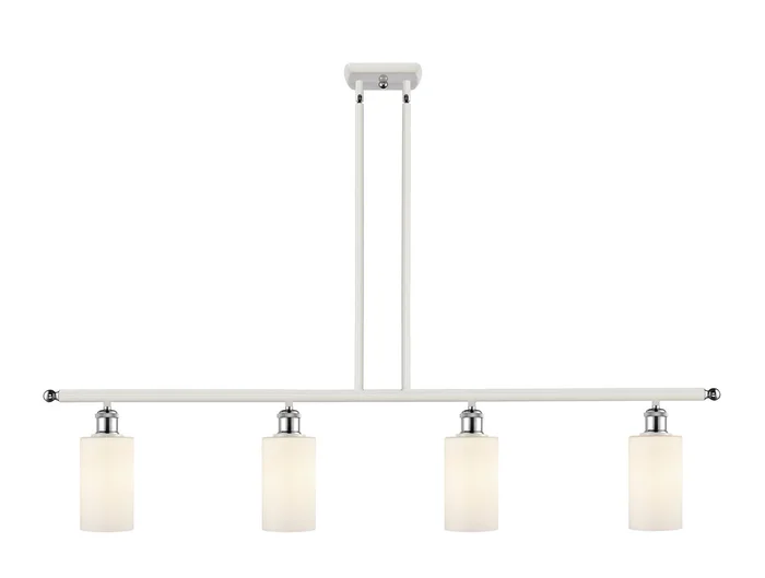 Ballston Four Light Island Pendant in White Polished Chrome (405|516-4I-WPC-G801)