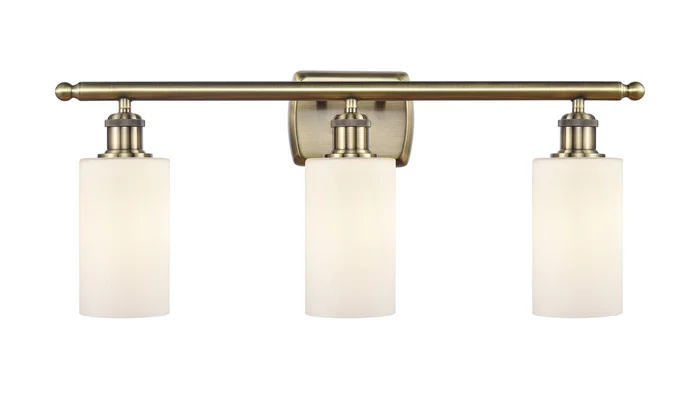 Ballston LED Bath Vanity in Antique Brass (405|516-3W-AB-G801-LED)