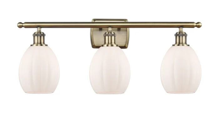 Ballston LED Bath Vanity in Antique Brass (405|516-3W-AB-G81-LED)
