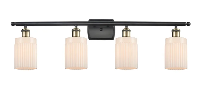 Ballston LED Bath Vanity in Black Antique Brass (405|516-4W-BAB-G341-LED)